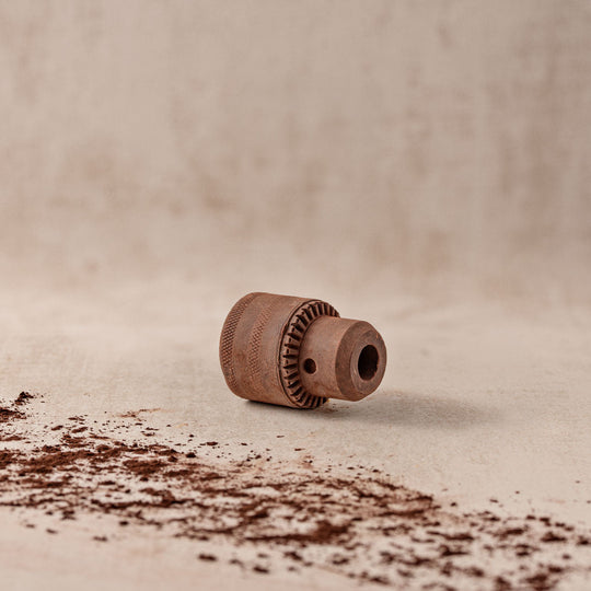 Bohrfutter aus Zartbitter Schokolade