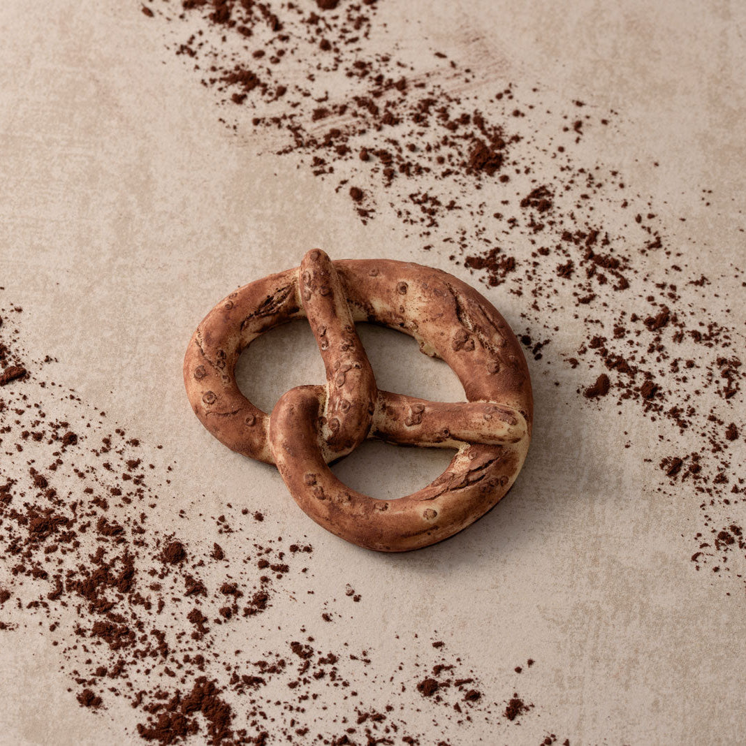 Brezel-aus-Zartbitter-Schokolade