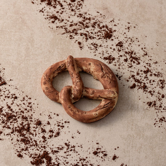 Brezel-aus-Zartbitter-Schokolade