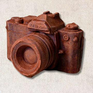 Fotoapparat gross aus Schokolade – originelle Geschenkidee