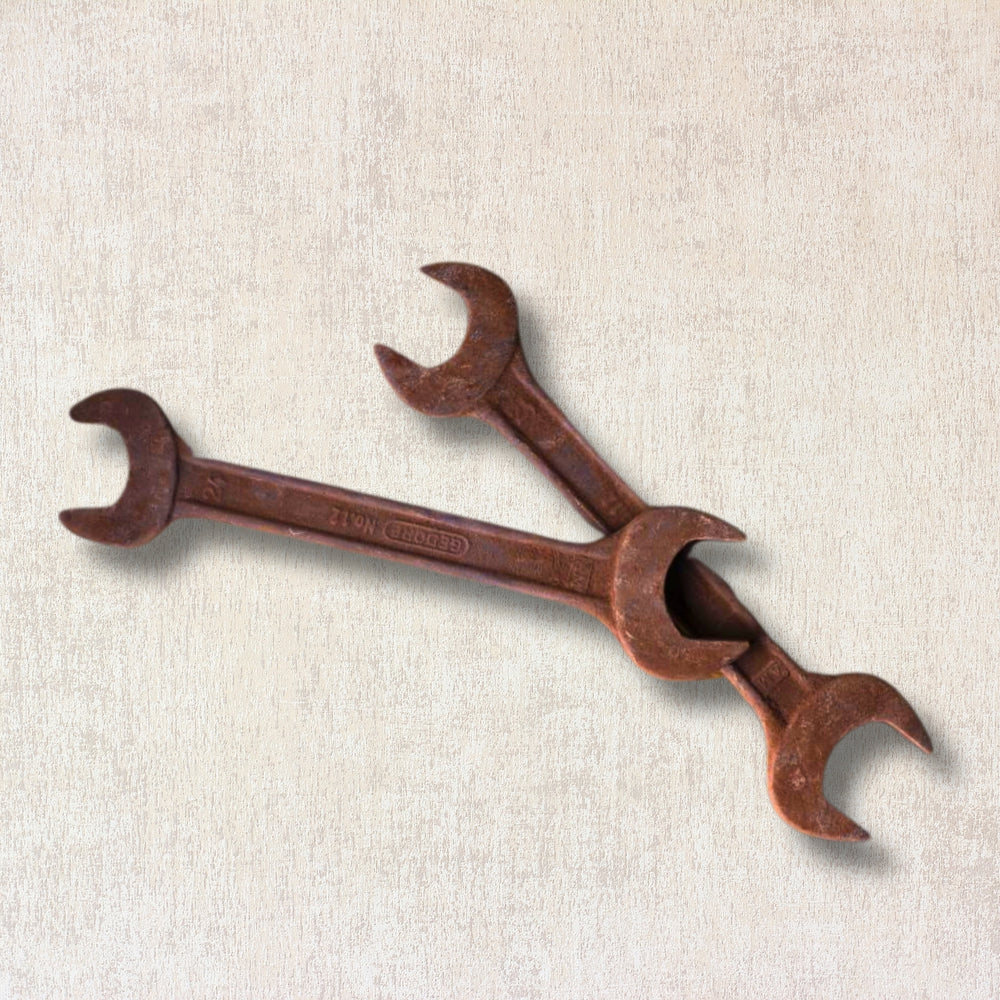 Gabelschlüssel klein aus Schokolade