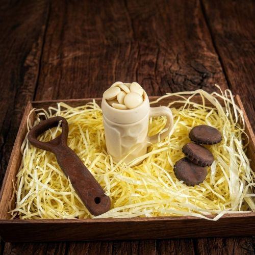 Bier-Set aus Schokolade – Geschenkset für Bierliebhaber