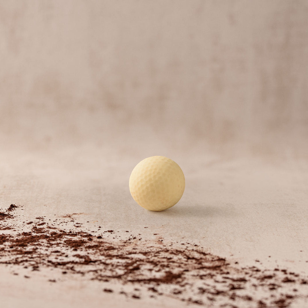 Golfball-aus-weisse-schokolade