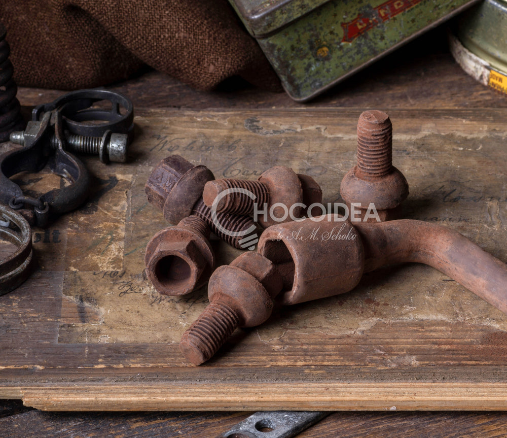 Radschraube aus Schokolade – originelle Geschenkidee