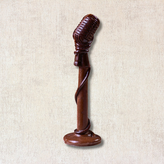 Mikrofon 60s aus Schokolade – originelle Geschenkidee