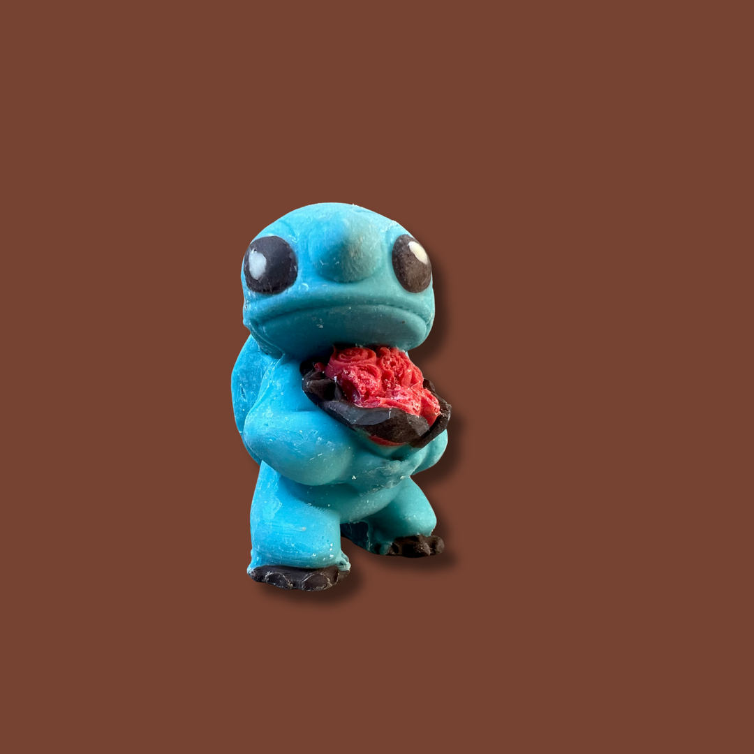 Stitch aus Schokolade