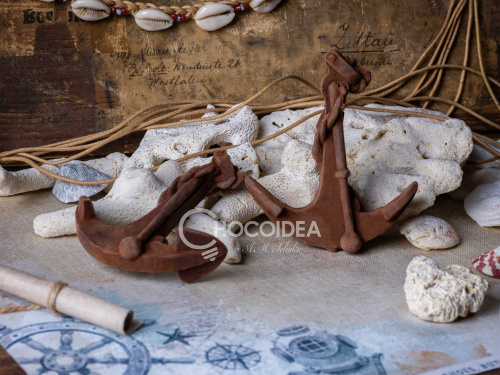 Anker aus Schokolade – originelle Geschenkidee